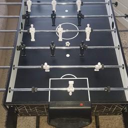 4ft 4 in 1 multi games table.. pool table, hockey, hand football and tennis. comes with all accessories needed. it has been used so there is some signs of wear and tear