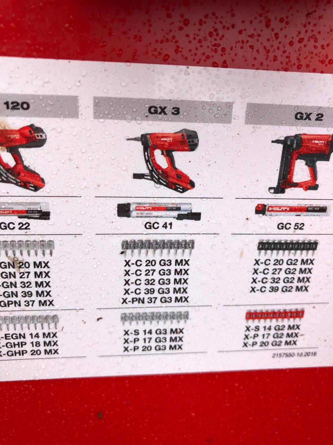 Hilti Gx3 Nail Gun in B35 Birmingham für £ 320,00 zum Verkauf Shpock AT