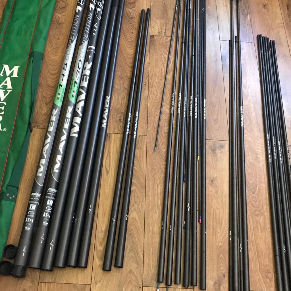 Maver 151 plus maver 201 fishing poles in BB11 Burnley for £300.00 for ...