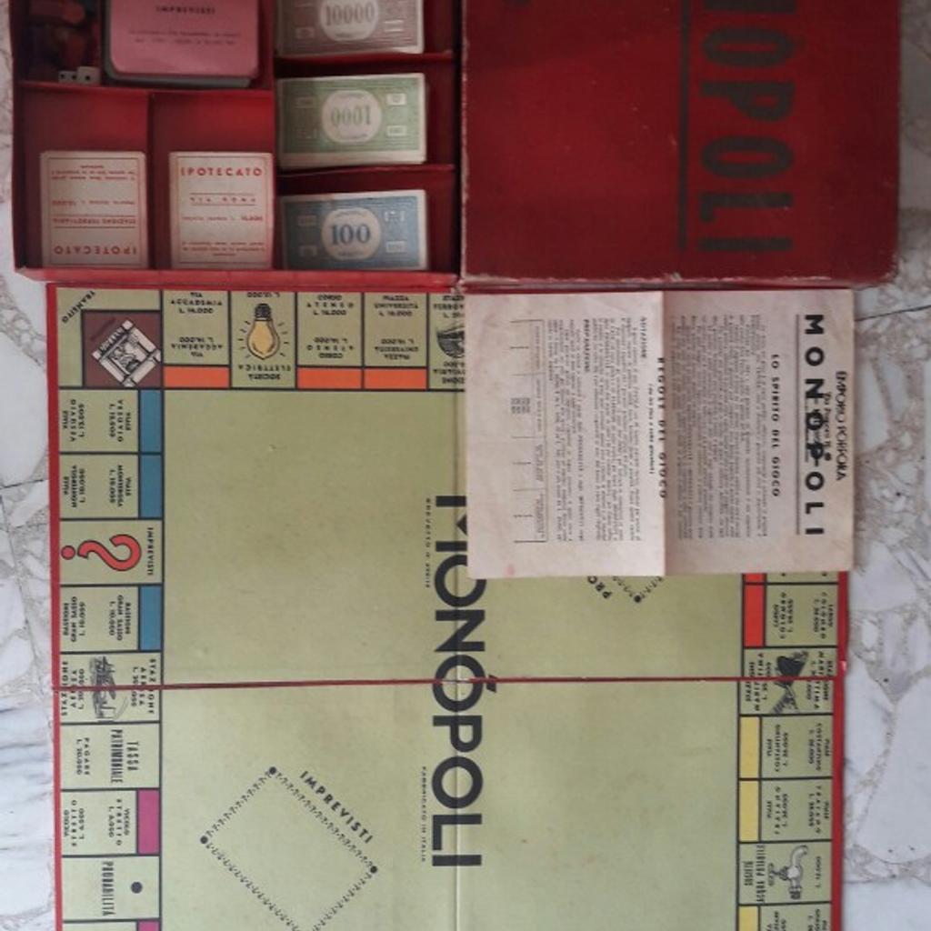 gioco Monopoli vintage anni '50, originale, in 20129 Milano für 52,00 € zum  Verkauf