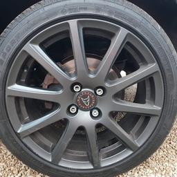 WOLFRACE MILANO TITANIUM
17in ALLOYS SET OF 4
NANKANG RECENT TYRES 205/45/17
4 X 100 PCD
COSTING APPROX 649£ NEW
WILL ALSO FIT VW, TOYOTA, FORD ANY WITH 100 PCD, TAKEN OFF MK2 MAZDA MX5

MINT AS NEW CONDITION HENCE PRICE COLLECTED 225£
07487 696794 John
DERBY AREA