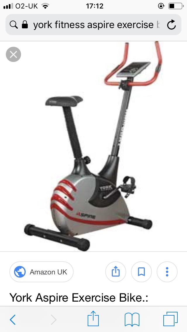 York fitness best sale aspire exercise bike