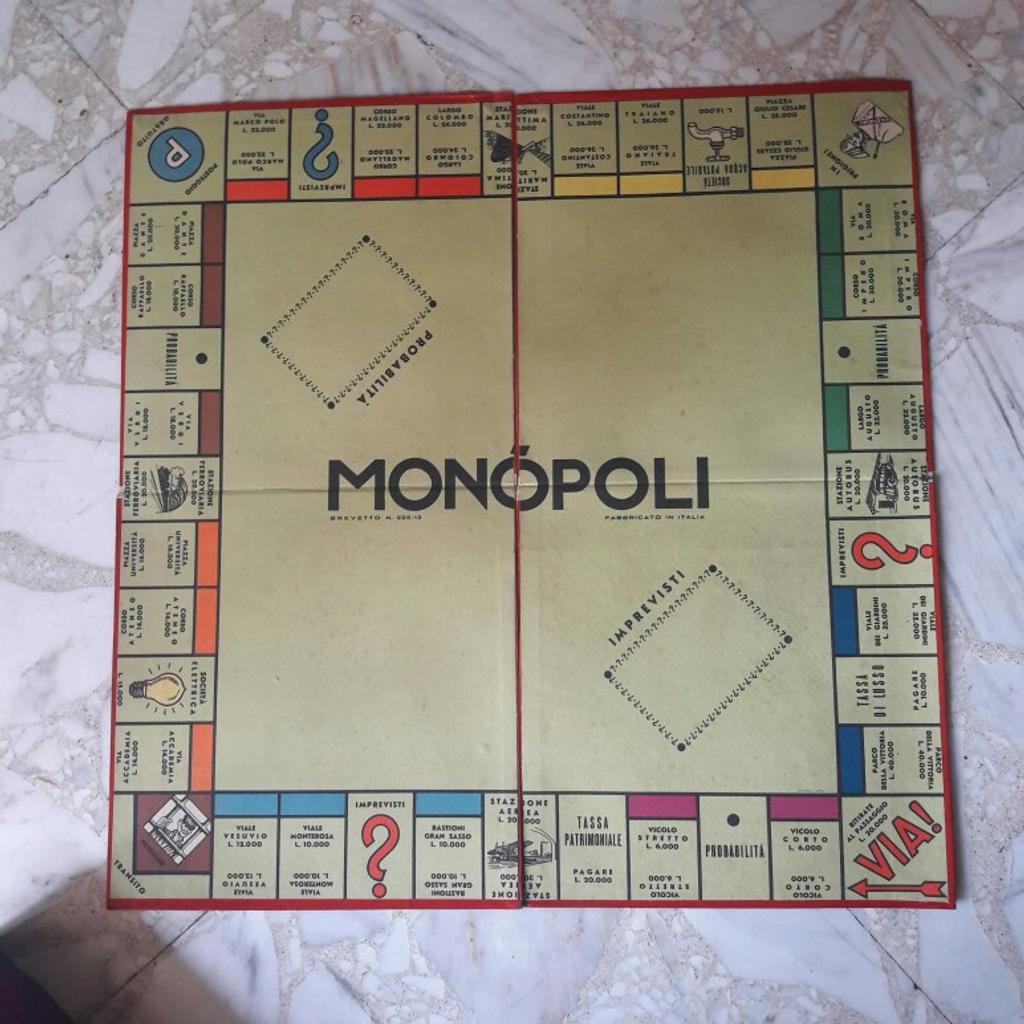 gioco Monopoli vintage anni '50, originale, in 20129 Milano für 52,00 € zum  Verkauf