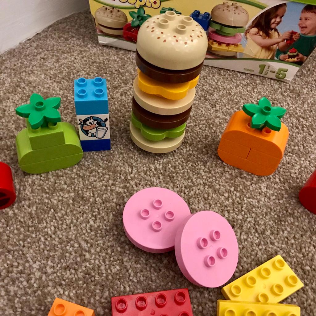 Lego Duplo Fast Food Burgers Building Set in Darwen for 6.00 for