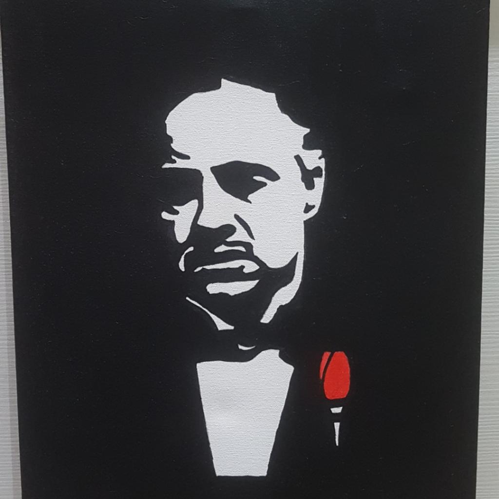 The Godfather Pop Art Painting On Canvas In BN17 Arun F r 10 00 Zum