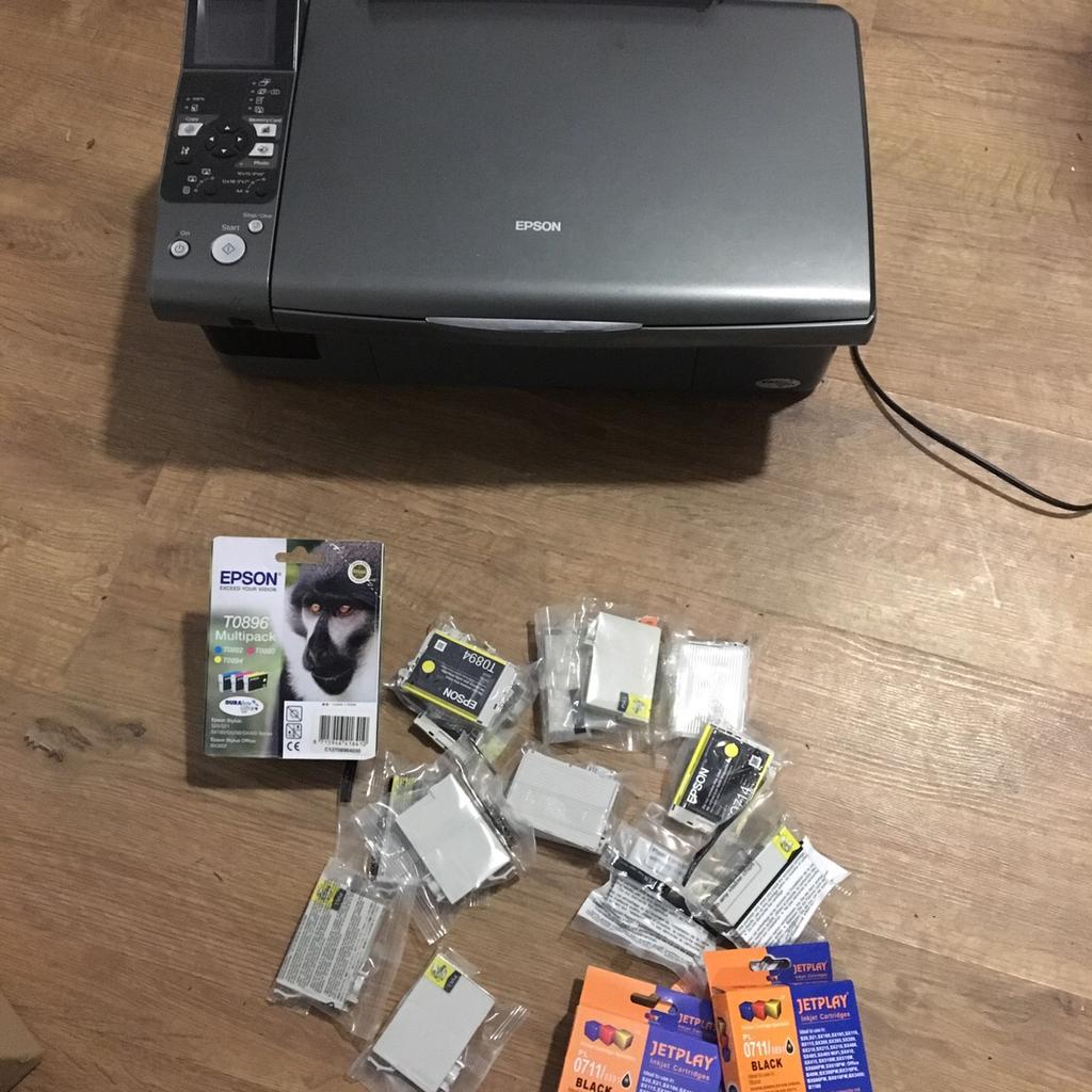 Epson Printer 🖨 & unused New Ink cartridges in S30 Rotherham für 10,99 £ zum Verkauf Shpock DE