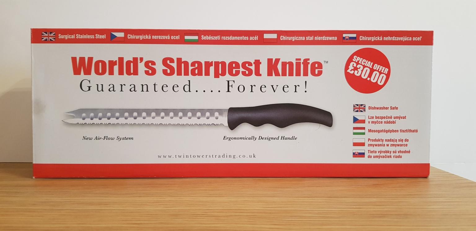 World's Sharpest Knife Set in SL2 Britwell for £18.00 for sale | Shpock