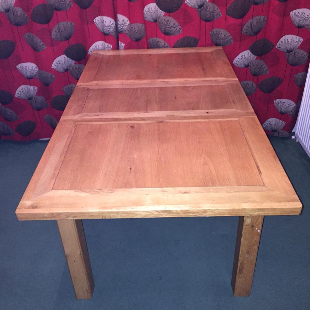 Beautiful solid oak extending table NO CHAIRS in ME16 Maidstone for £