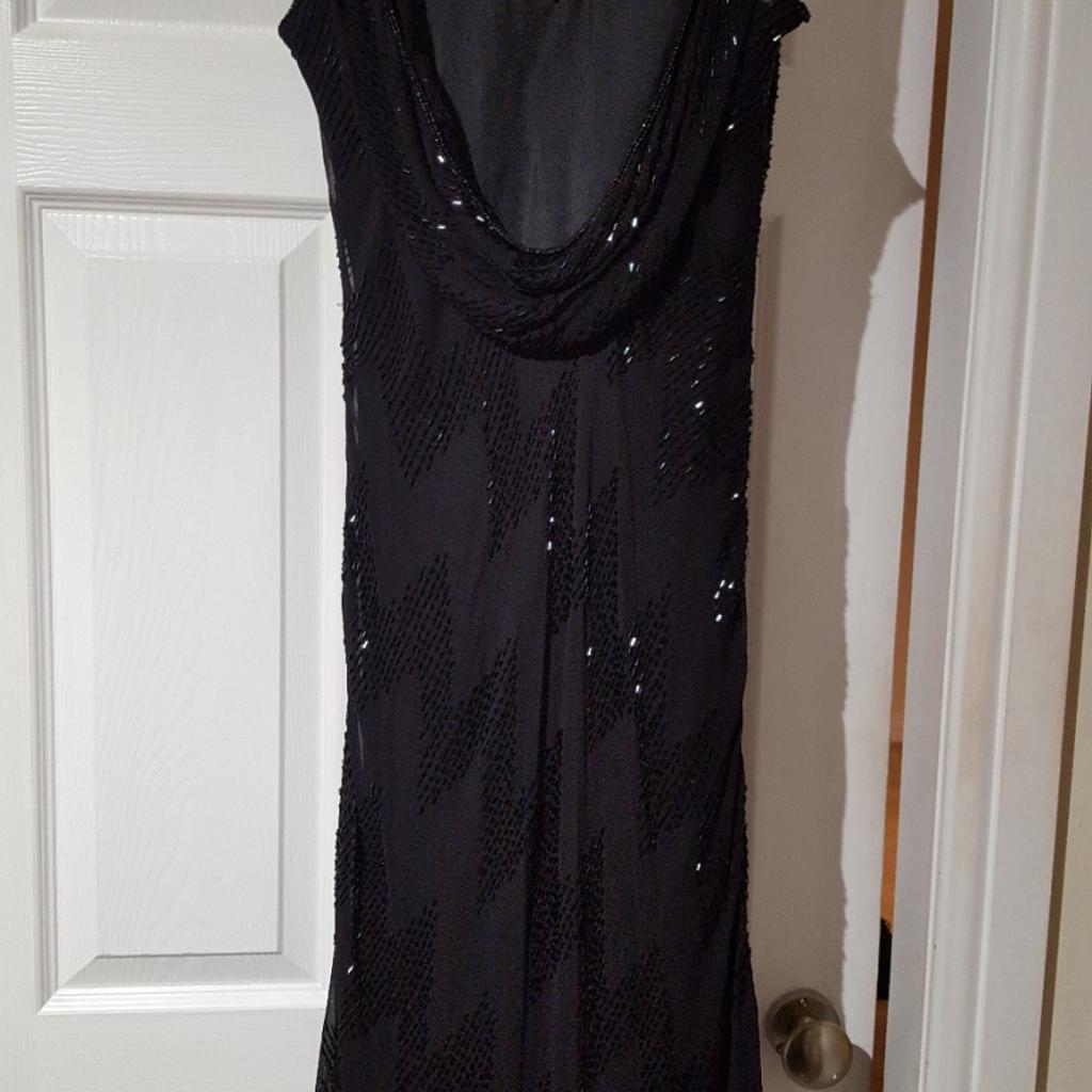 princess polly baby blue dress Taylor Swift's bead and crystal embellished moon and star black mini dress main image 1