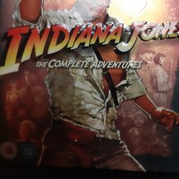 COMPLETE INDIANA JONES COLLECTION
ON BLU-RAY
6 DISCS INCL BONUS DISC OF FEATURES
