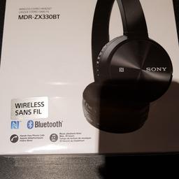 model no MDR-ZX330BT headphones, brand new still sealed! ideal Christmas present. Bargain £30 Collection only. No offers please they are a bargain!