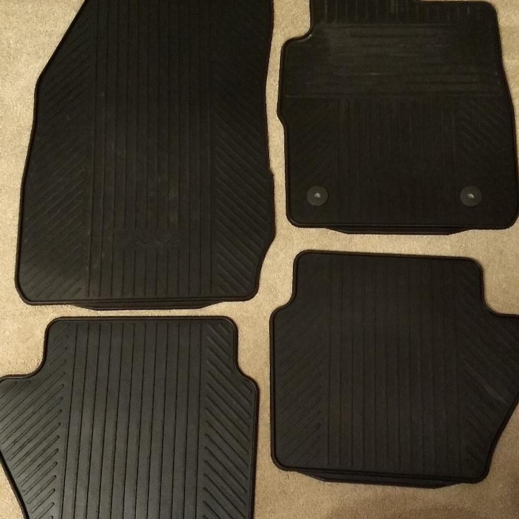 Genuine Ford Fiesta Mk7 Rubber Floor Mats in DY8 Dudley for £17.50 for ...