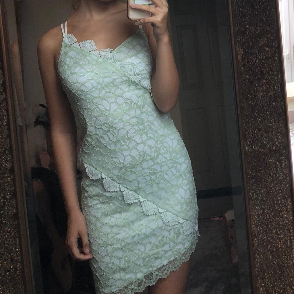 TOPSHOP MINT GREEN LACE GATSBY FLAPPER DRESS in Wigan for 3.00 for sale |  Shpock