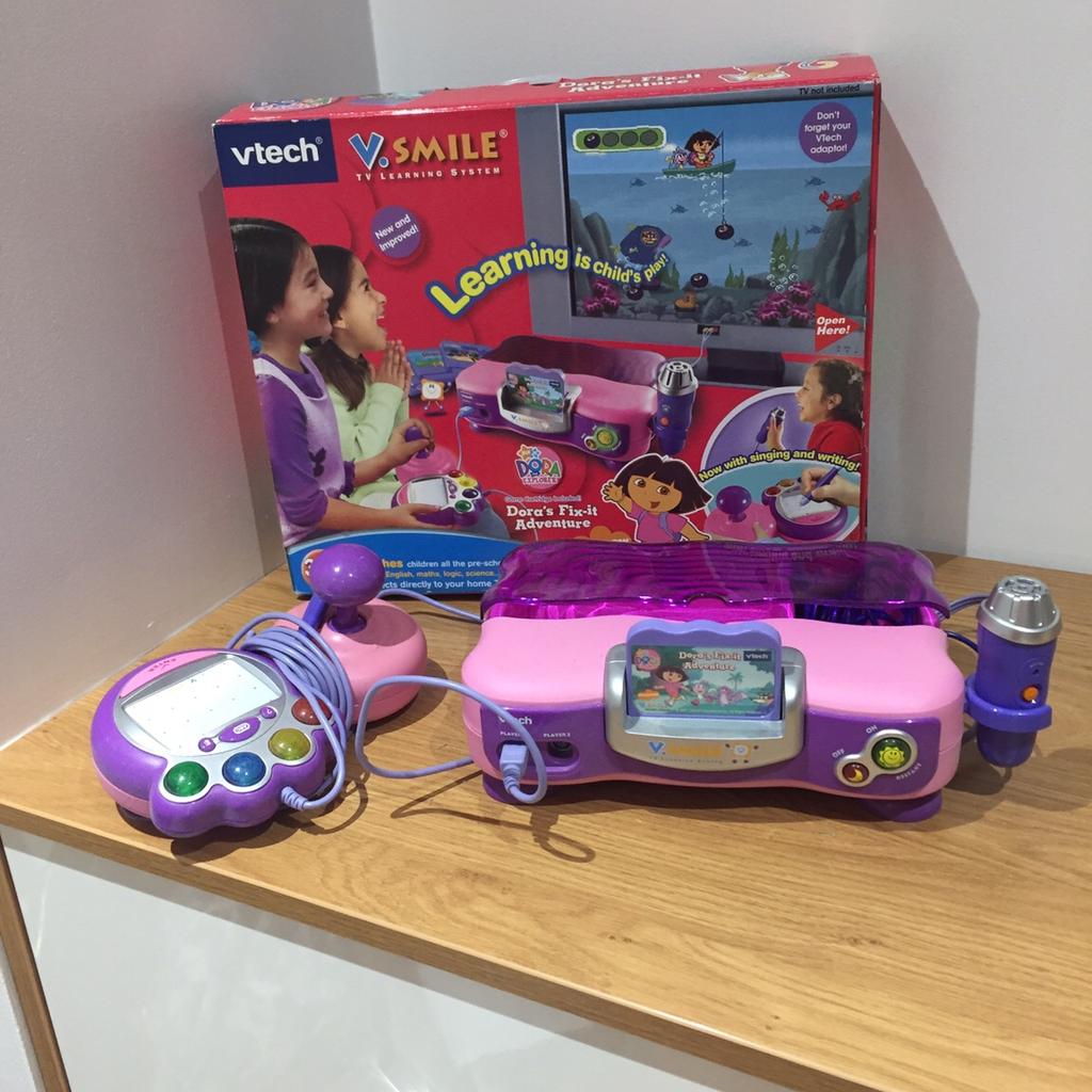 Dora the Explorer Vtech V.Smile Games Console in WA10 Helens for £30.00
