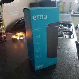 brand new Amazon echo sealed fantastic present for Christmas