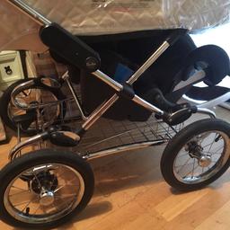 I am selling silvercross chassis and genuine raincover, the Pram which converts into pushchair plus car seat is free, as I tried to spray hood to brighten it up and made it worse.