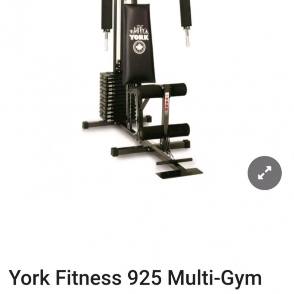 York 925 multi online gym exercises