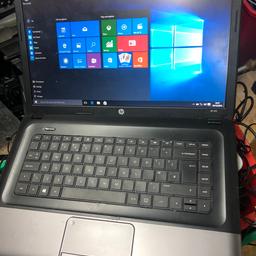 Hp 255 laptop AMD e2 processor 6gb ram 320gb hard disk 15.6 inch screen windows 10 has dvd/webcam /WiFi good battery with charger 2 available