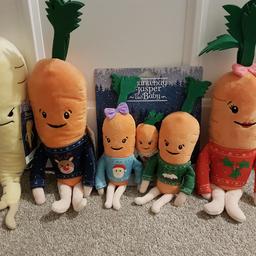 Full set of this year's 2018 Aldi Christmas advert carrots. 

All tagged from a smoke free home.