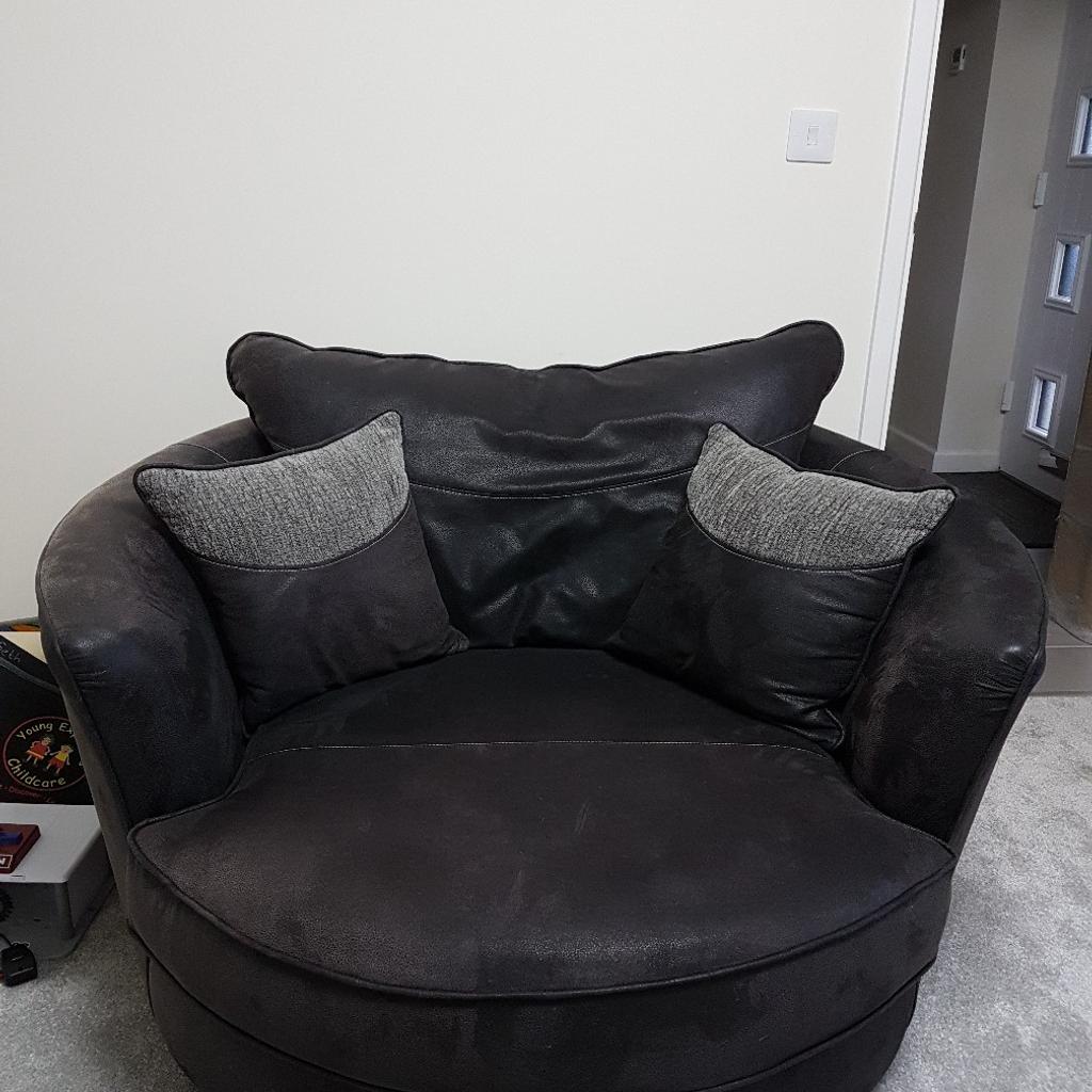 Swivel cuddle best sale chair sofology