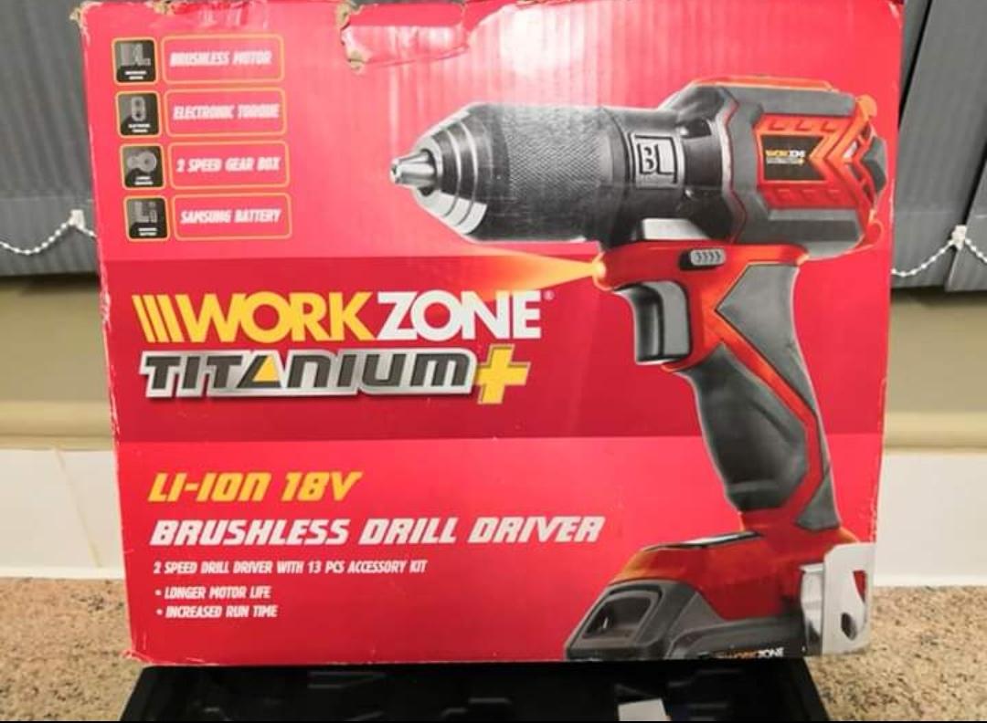 Workzone titanium 18v online battery