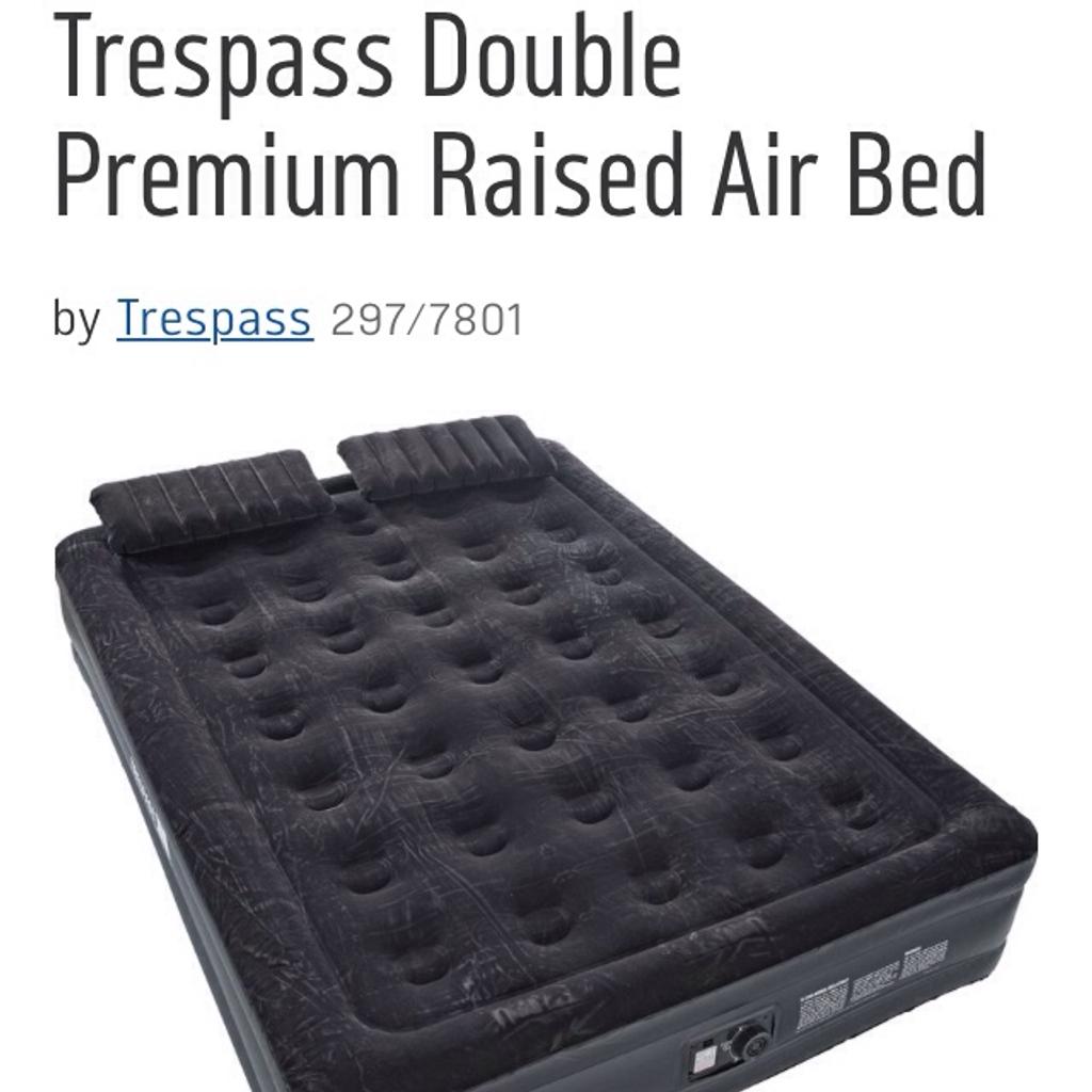 Trespass premium shop raised air bed