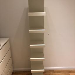Weißes IKEA- Regal (30x28x190)