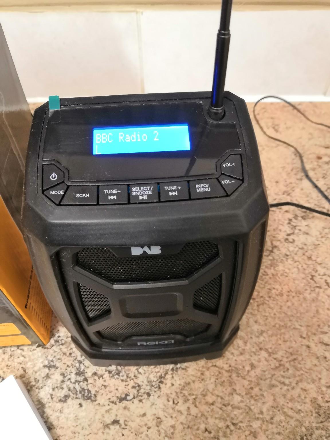 Reka Rugged DAB Radio with Bluetooth in OL16 Rochdale for £20.00 for