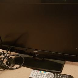 Bush tv 18" in a very good condition.
i used it for my daughter's room but now she got bigger tv so no need it anymore.
suitable for kids room or kitchen.
only collection.
( no time waster pls)