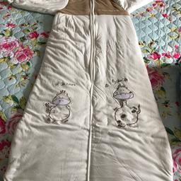 New baby sleeping bag Slumbersac 3.5 tog 12-36 months . Is new I just bought by mistake two of them . Is very soft and keeps the baby warm . My daughter is sleeping very well.
I bought it £35.99 on amazon.
Collection only from M30
If you want it posted you will have to pay the delivery charges £