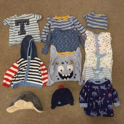 In very good condition. From Joules, Mothercare and Sainsburys. From a pet and smoke free home