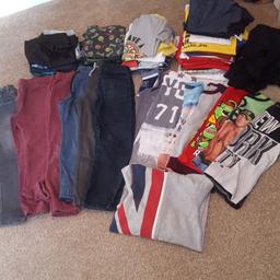 massive bundle of boys clothes
these range from I think 7-8 Up to an xs
different sizes in different thing
no sorting, lot must go together
1 x onesie
2 x hoodies
6 x jeans/joggers
4 x shorts
2 x pj's
and around 35 x t-shirts/shirts/jumpers
to be collected asap from B68 :)
relisted due to time waster!!
