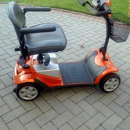 THIS IS A BOOT SCOOTER IT BRAKES DOWN INTO FIVE PARTS EXERLENT CONDITION LOOKS AND DRIVES LIKE NEW BATTERY'S NEW THREE MONTHS AGO UPGRADED TO 22AHGEL FOR LONGER DISTANCE ALL WORK AS SHOULD