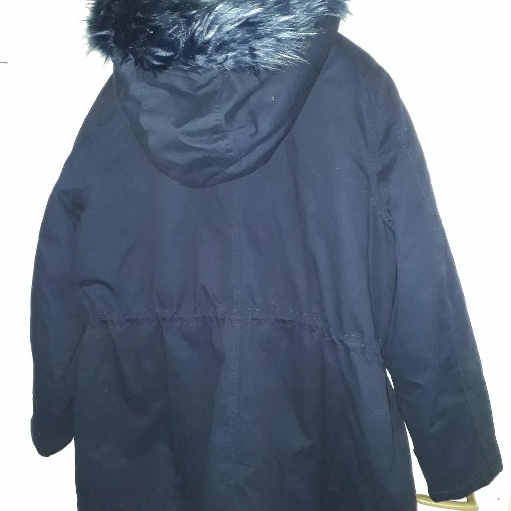 blauer Parka neu 50 Winterjacke Aldi Kapuze in 56564 Neuwied für 31,00