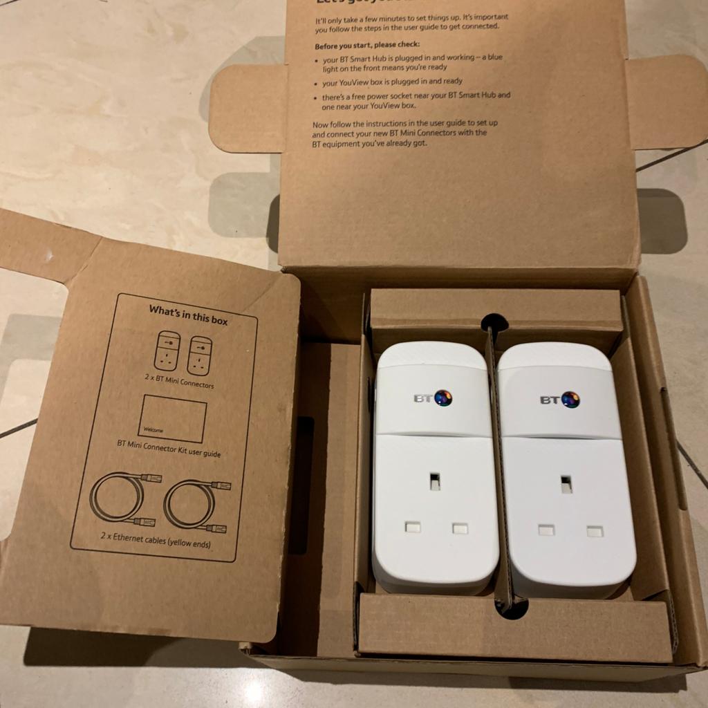 BT Mini Connector Range Extender 1gb / 1000mb in GU21 Woking for £25.00