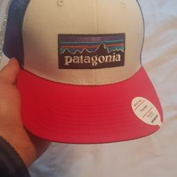 patagonia trucker cap never worn brand new with labels. one size fits all, unwanted gift