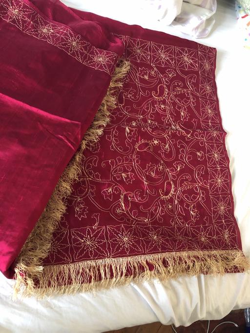 Buy & Sell North West London Hampstead - North West London - Photos for Maroon silk saree