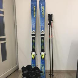 Ski(163)cm, Stöcke Marke Head €120 inkl. Bindung Skischuhe (Gr. 47) Head €50