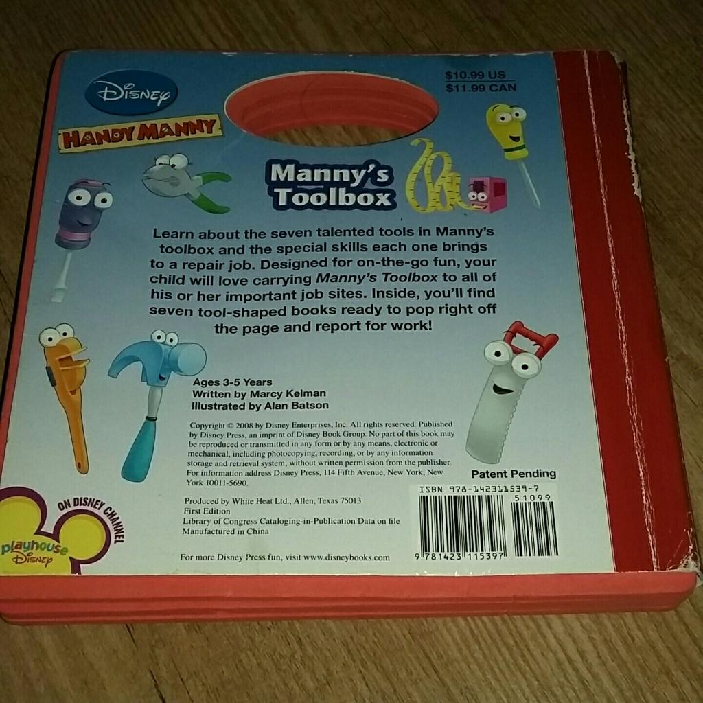 Disney Handy Manny Toolbox
