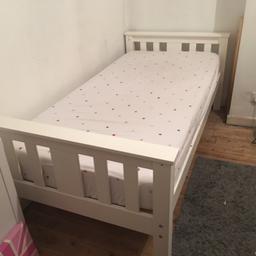 Single bed  for sale due to lack of space. Bed will be dismantled beforehand but easily assembled.