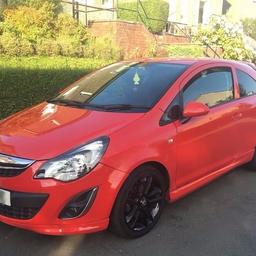 Hello Viewers 
I want to sale my beautiful Vauxhall Corsa 1.4 ecoFLEX Energy 5dr car due to my parking issues. Market price of my car £7000 or more but I want to sale it only £5000. 
Total miles done: 15000 
Everything electric control 
I’m the 2nd owner 
Very good for fuel 
It’s looks brand new car 
Everything nice and new condition 
Very cheap insurance 
Yearly road tax only £30 
I have parking problem for my building so I have to sale this car. 
If you interested feel free contact me 
Thanks