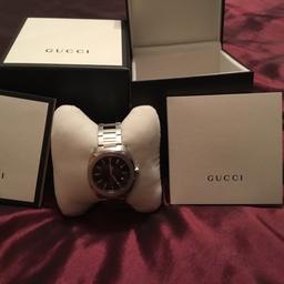 Men’s Gucci watch brand-new never been worn no silly offers please Hundred percent genuine with certificate