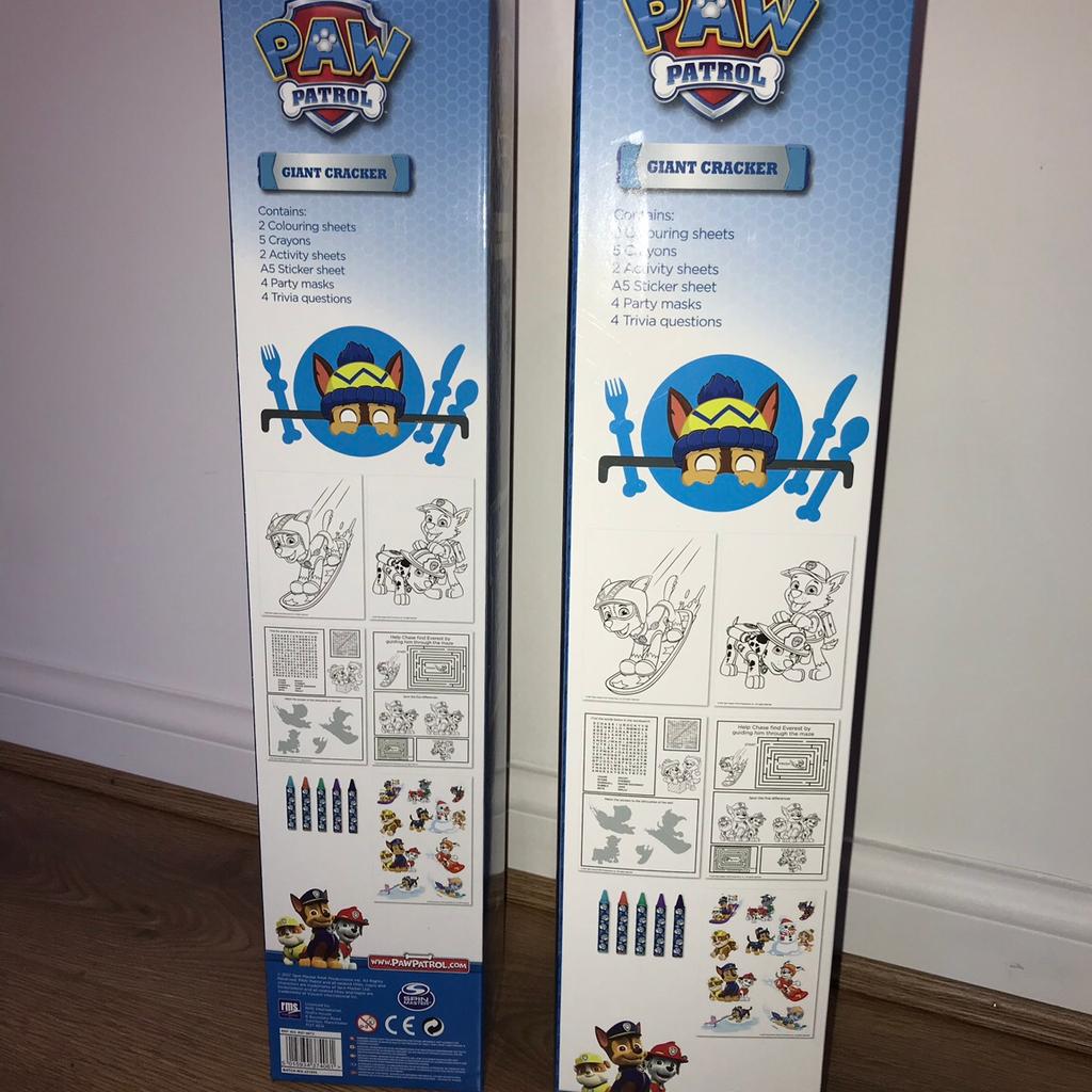 GIANT Paw Patrol Christmas Cracker in ME20 Malling for £5.00 for sale