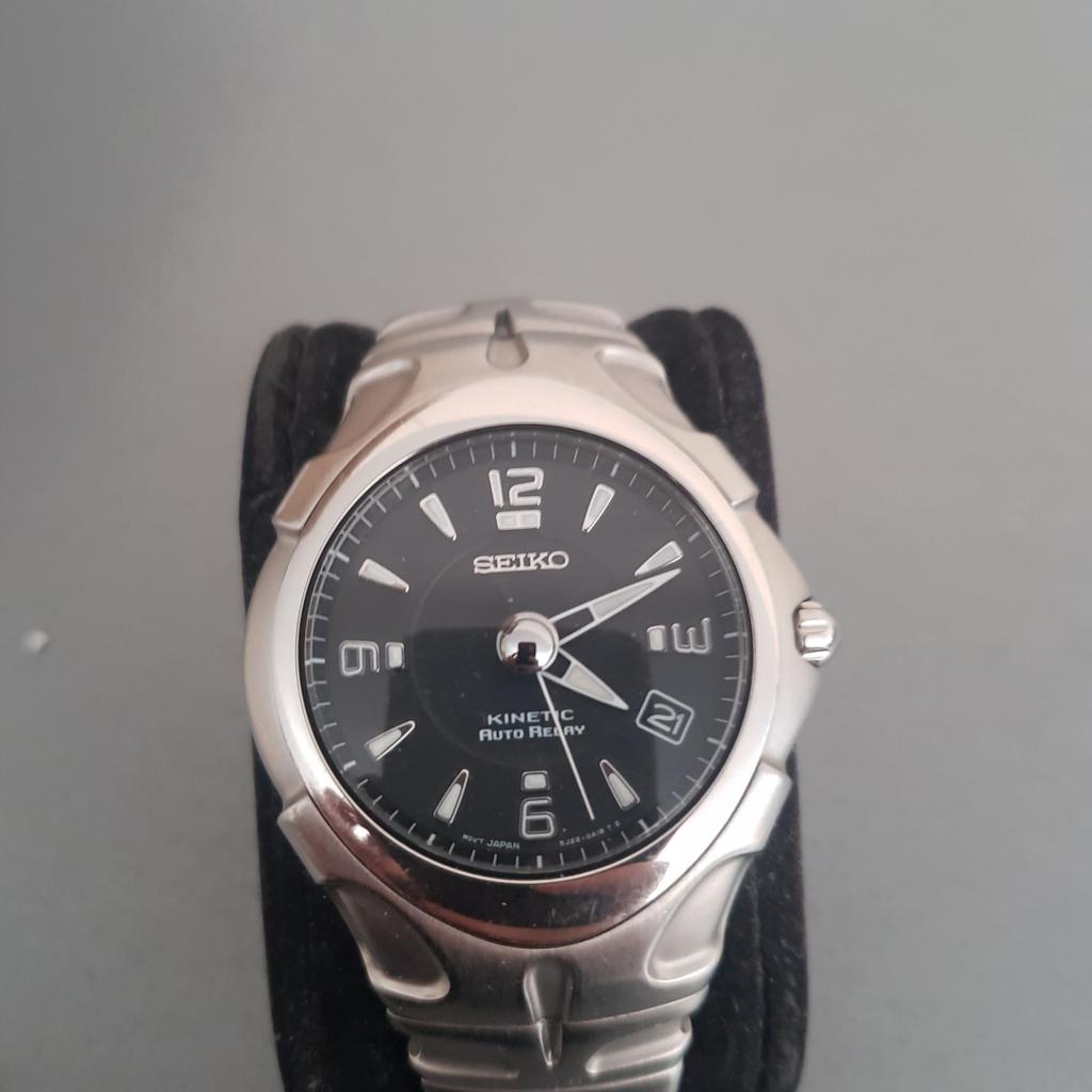 Seiko Kinetic auto relay 5j22-0a10 watch in Canterbury for £ for sale  | Shpock