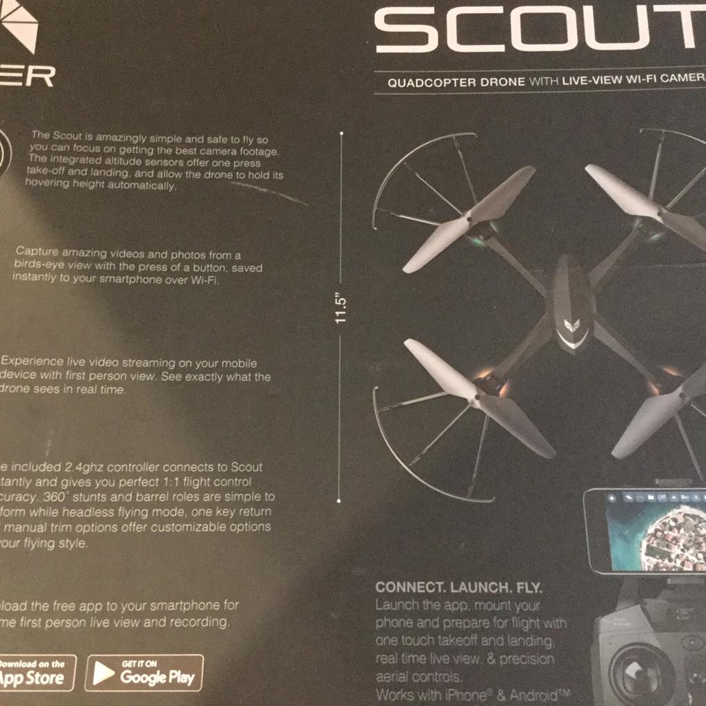 Avier scout hot sale drone manual