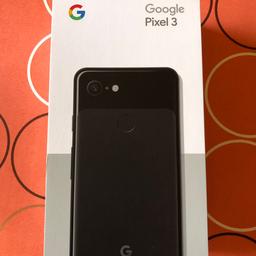 Verkaufe mein nagelneues Handy Google Pixel 3 aus einer Vertragsverlängerung, das Handy ist noch versiegelt und absolut unbenutzt und ohne SIM Lock und ohne branding. Es hat 64 GB und ist schwarz. Abholung ist bevorzugt. Versand trägt der Käufer VB.590€