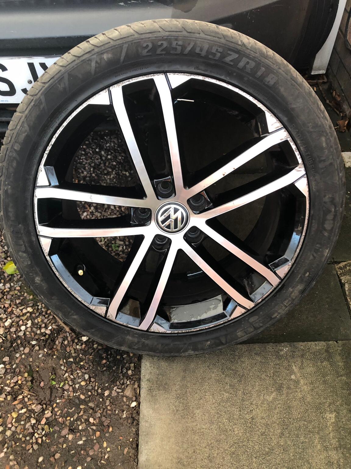 Genuine Vw Golf Gtd Nogaro 18 Inch Alloys In M5 Salford For £350 00 For