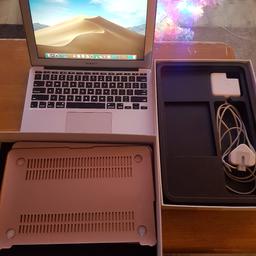 Hi. For sale a used but in good condition and fully working order Apple MacBook Air A1465 11" 2014 .
Comes with genuine box and charger.
In uses but very clean condition. 
Can deliver (UK only)
Thanks for viewing