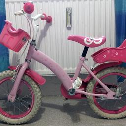 Kinderfahrrad für Mädchen, Farbe pink.
Neue Preis war 190,00 EUR.
Nur mit Selbstabholung.