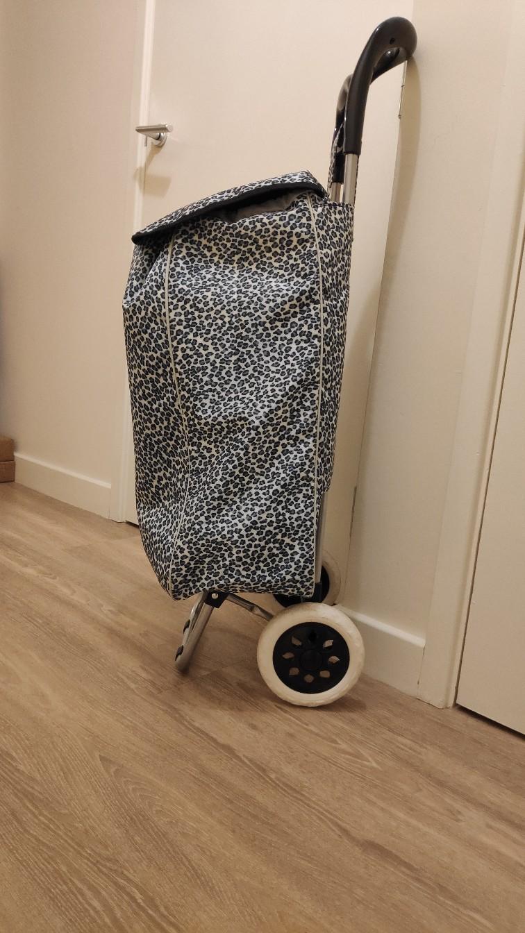 Leopard Print Shopping Trolley in TW5 London for £5.00 for sale Shpock